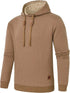 Premium Men’s Fleece Hoodies - Jacquard Pullover Sweatshirts for Men - High-Quality Male Hooded Sweatshirts - Warms Hoodies